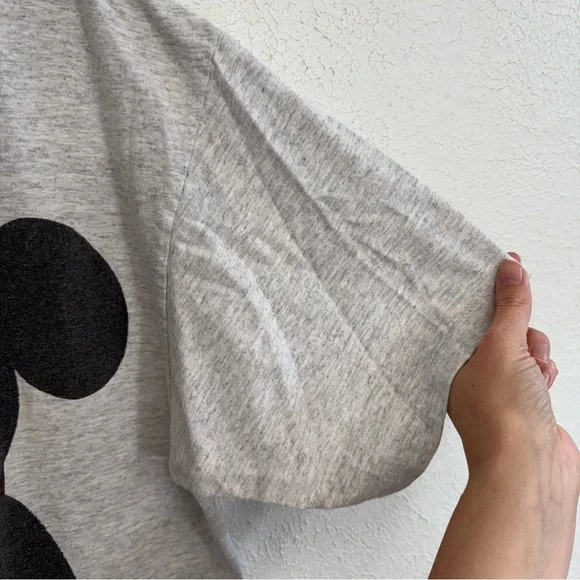 Vintage Disney Mickey Grey T-Shirt Size Large - Picture 6 of 7